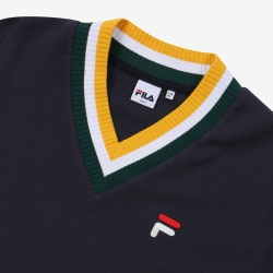 Fila Heritage Long Sweatshirt - Naisten T Paita - Laivastonsininen | FI-86645